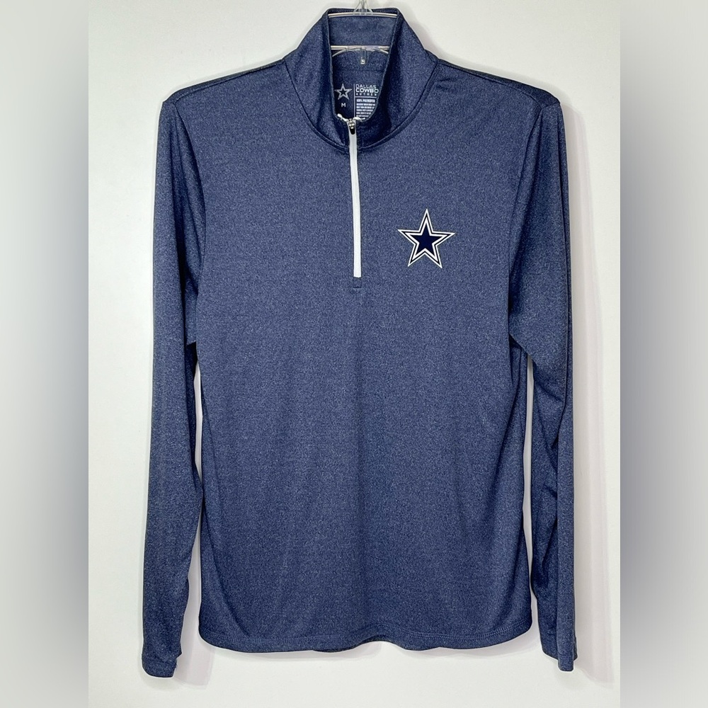 Dallas Cowboys Authentic Pullover Lightweight‎ Long Sleeve Windshirt Medium
